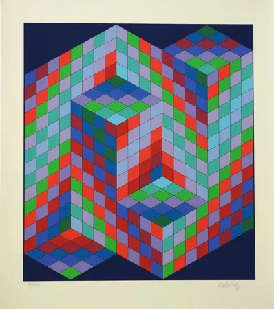 Многоэкземплярное Произведение Vasarely - Vaar from the album Diam