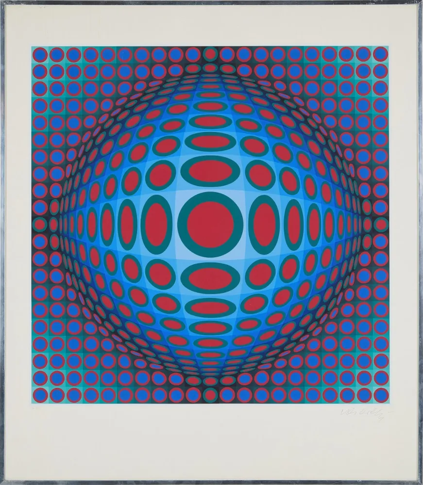 Сериграфия Vasarely - Vega 222