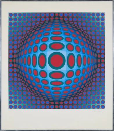 Сериграфия Vasarely - Vega 222