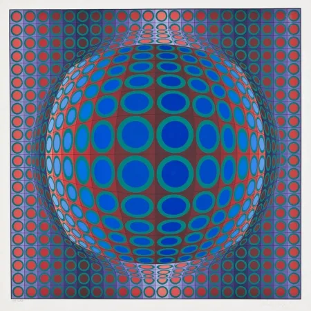 Сериграфия Vasarely - Vega