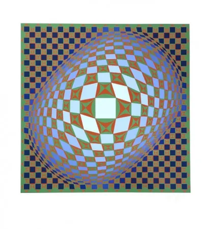 Сериграфия Vasarely - Vilag