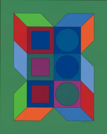 Многоэкземплярное Произведение Vasarely - XLV