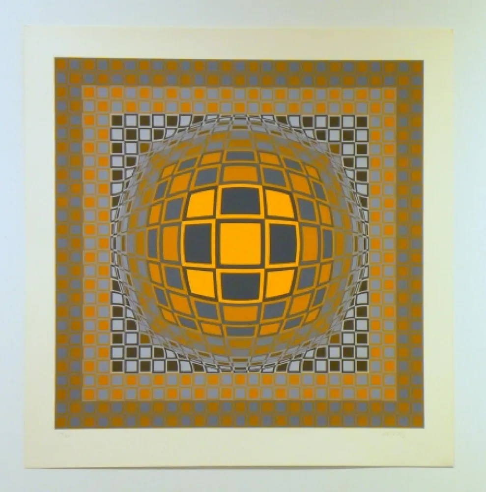 Сериграфия Vasarely - Zeng