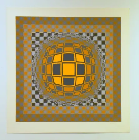Сериграфия Vasarely - Zeng
