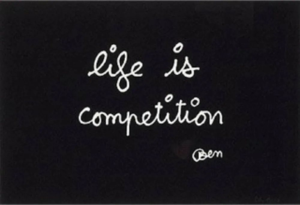 Литография Vautier - Composition