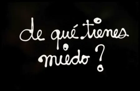 Сериграфия Vautier - De qué tienes miedo?