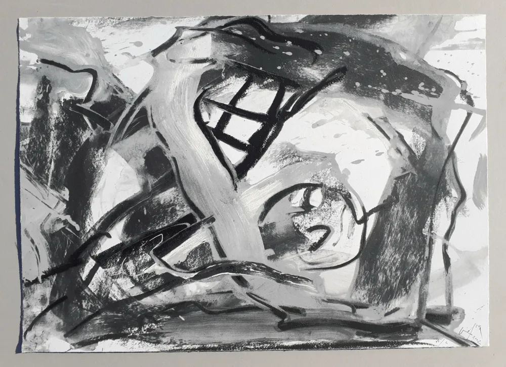 Сериграфия Vedova - Composizione