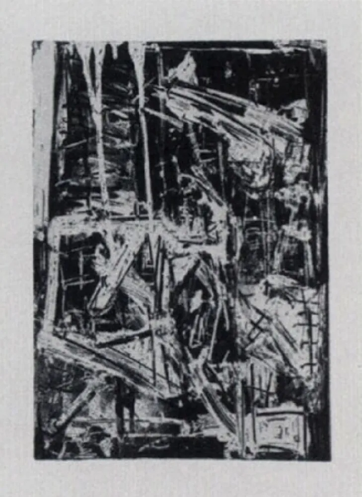 Гравюра Vedova - Fusilamientos