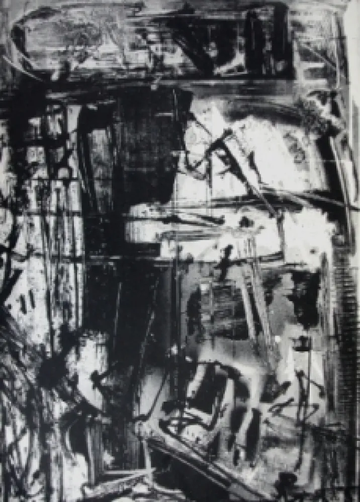 Литография Vedova - Immanente 3