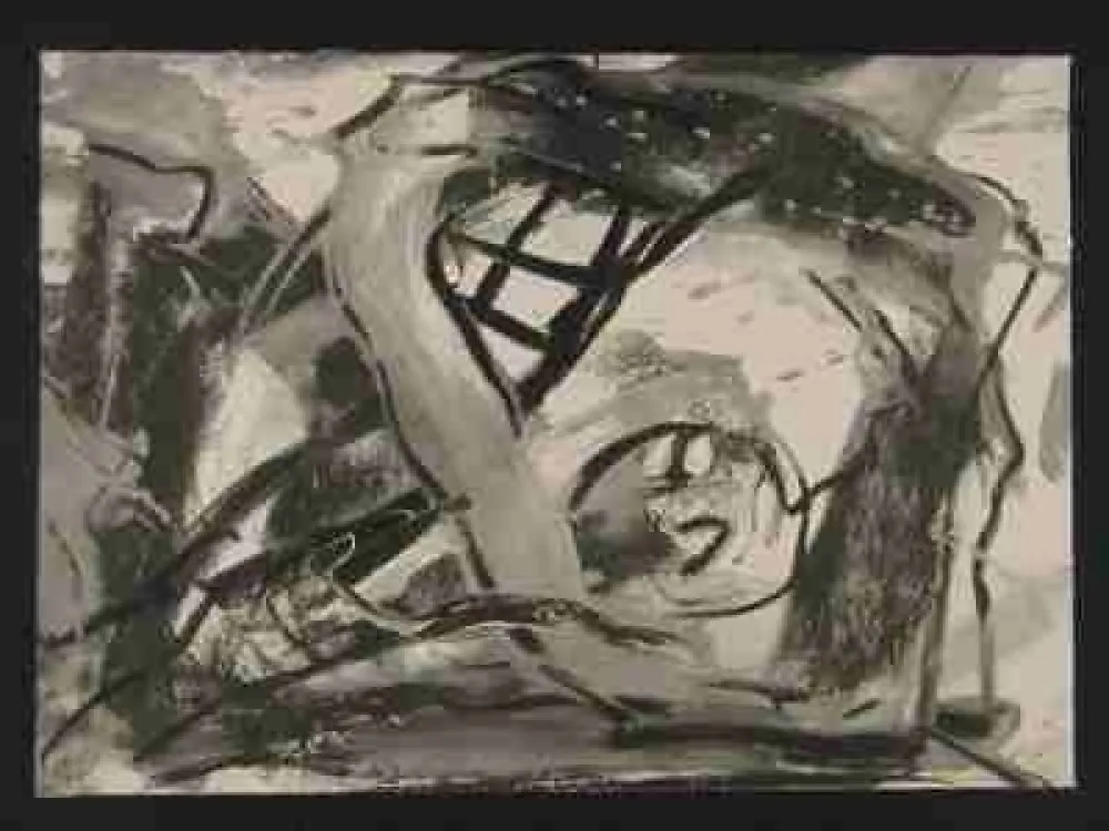 Сериграфия Vedova - Sans titre