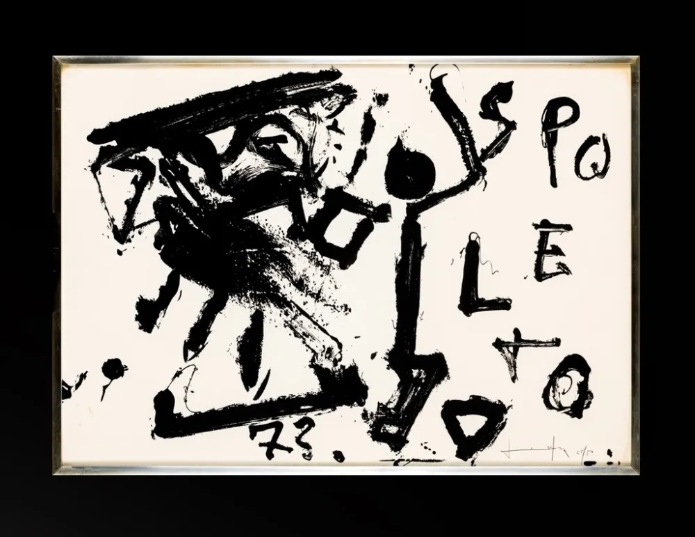 Литография Vedova - Spoleto 73