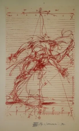 Иллюстрированная Книга Velickovic - La prison chiffree du temps - 18 gravures signées