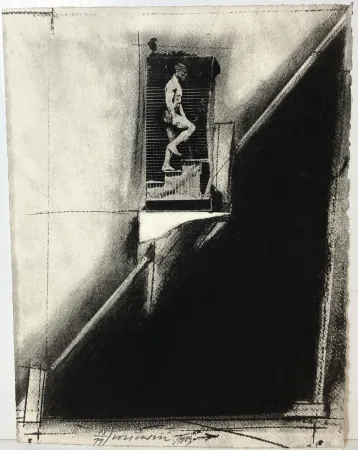 Литография Velickovic - Lithographie signée et numérotée. 