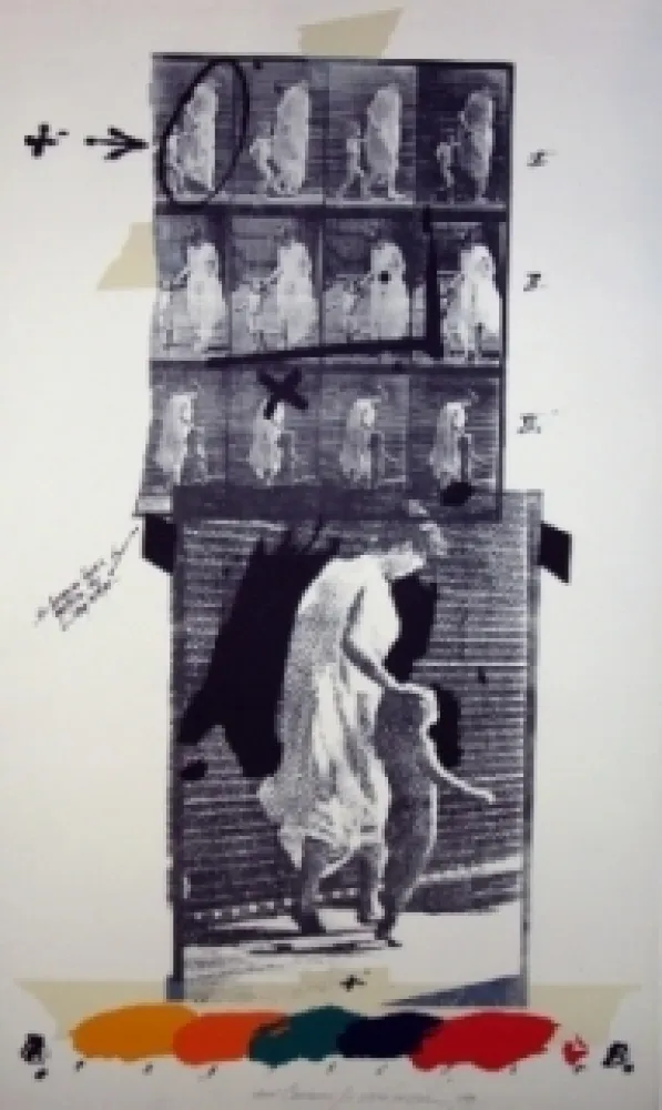 Литография Velickovic - Muy bridge