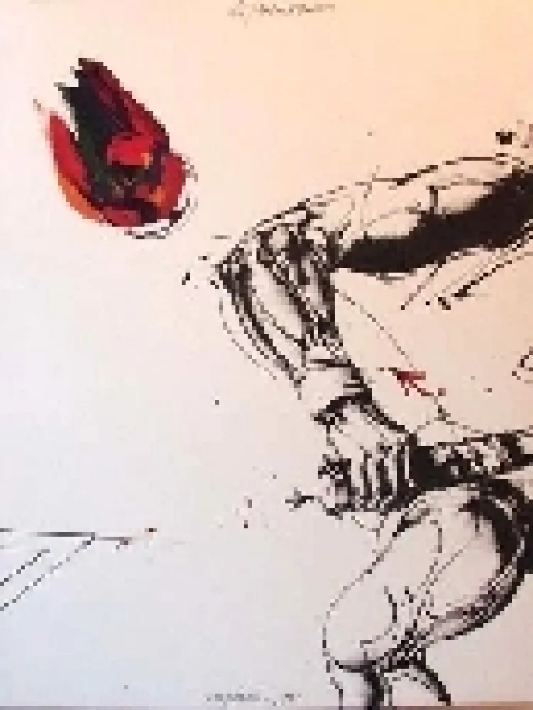 Литография Velickovic - Roland Garros