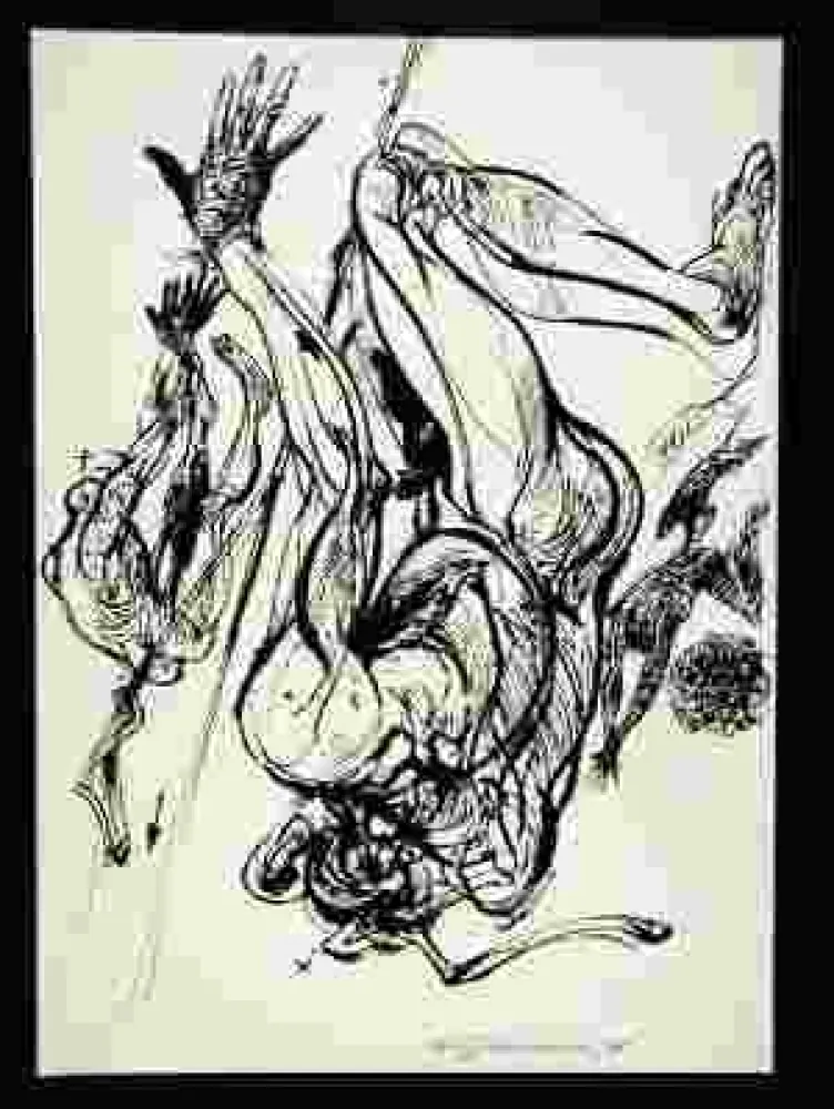 Сериграфия Velickovic - Sans titre