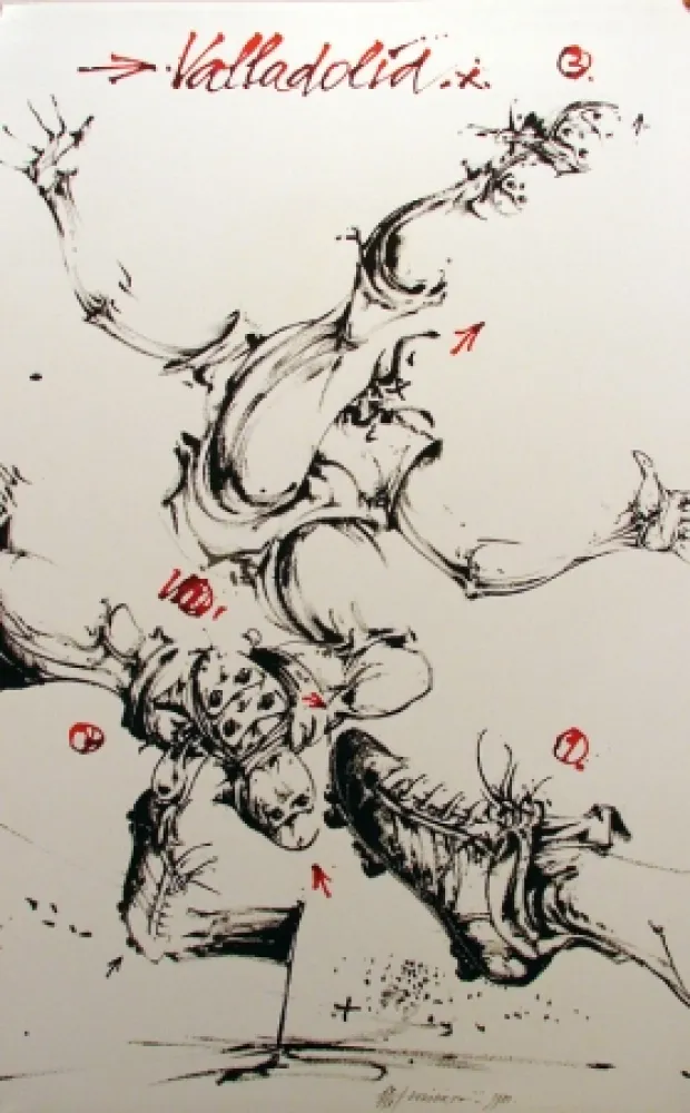 Литография Velickovic - Valladolid