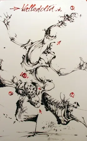 Литография Velickovic - Valladolid