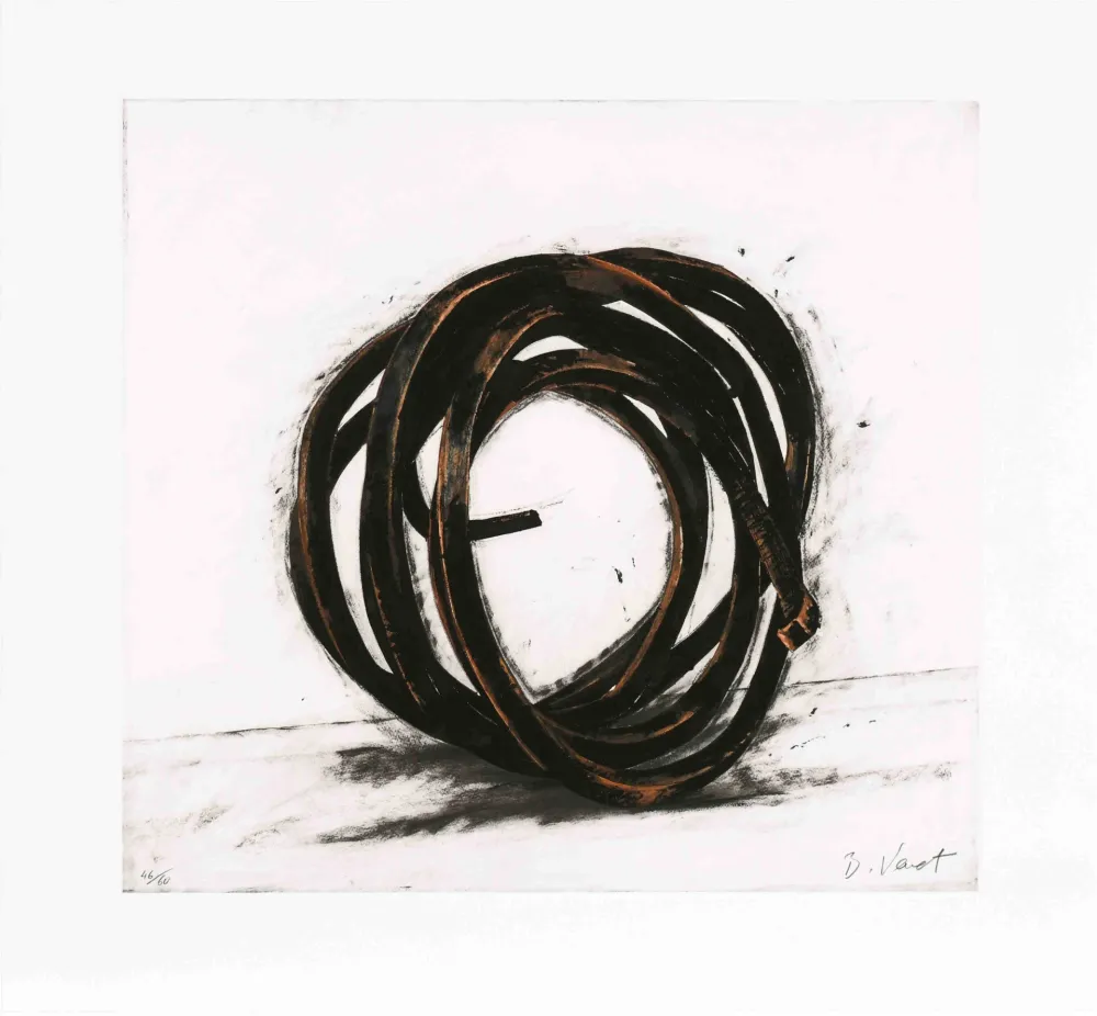 Офорт Venet - Indeterminate Line III