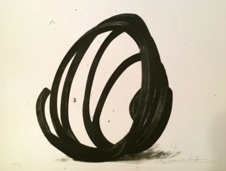 Сериграфия Venet - Undetermined Line