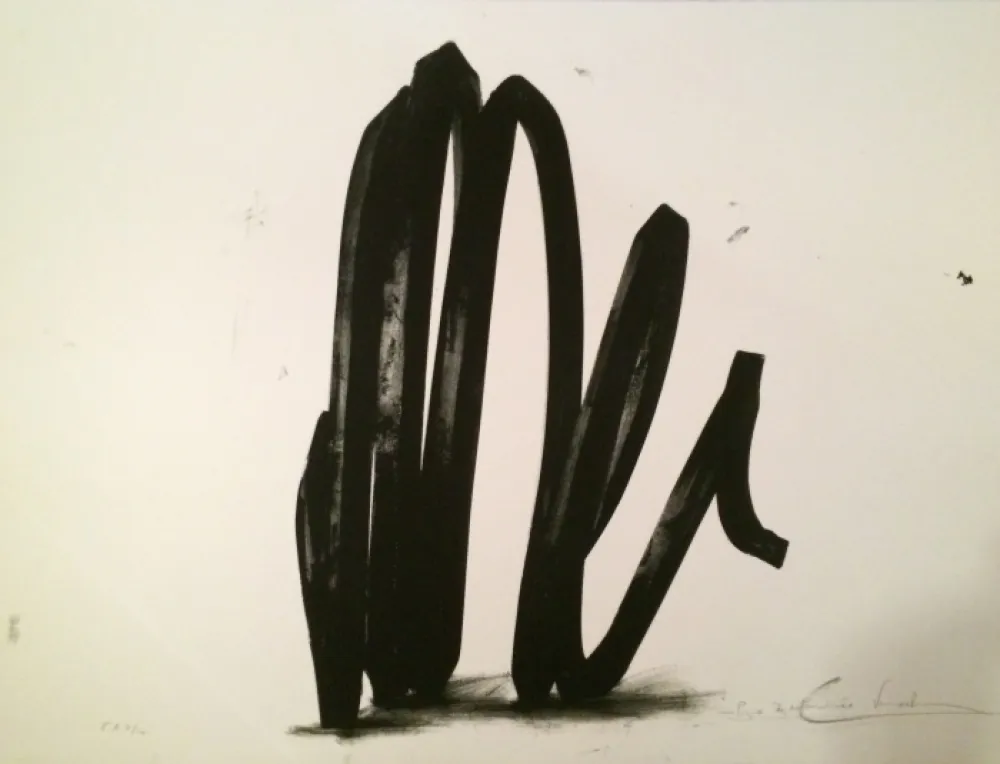 Сериграфия Venet - Undetermined Line