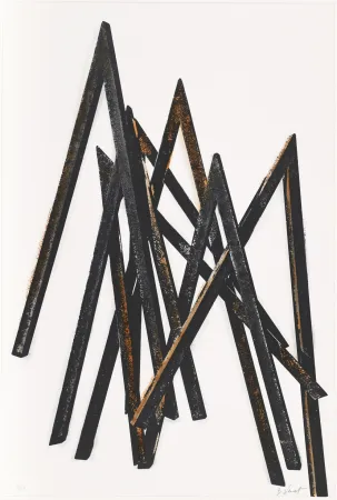 Сериграфия Venet - Untitled I (Angels)