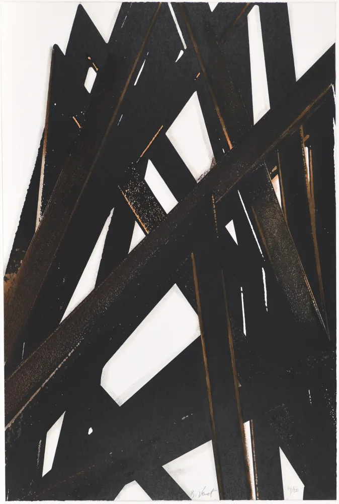 Сериграфия Venet - Untitled VIII (Angles)