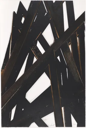 Сериграфия Venet - Untitled VIII (Angles)