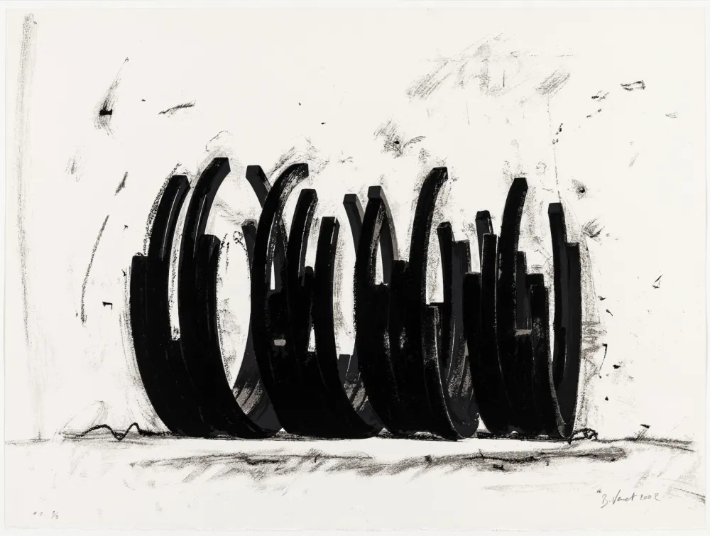 Сериграфия Venet - Variations on the Arc 03