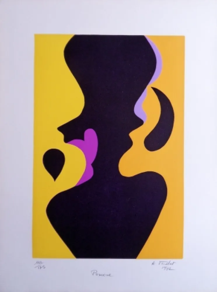 Литография Verdet - Pomone