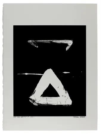 Сериграфия Verdier - Etude du sedes sapientiae, étude n°7