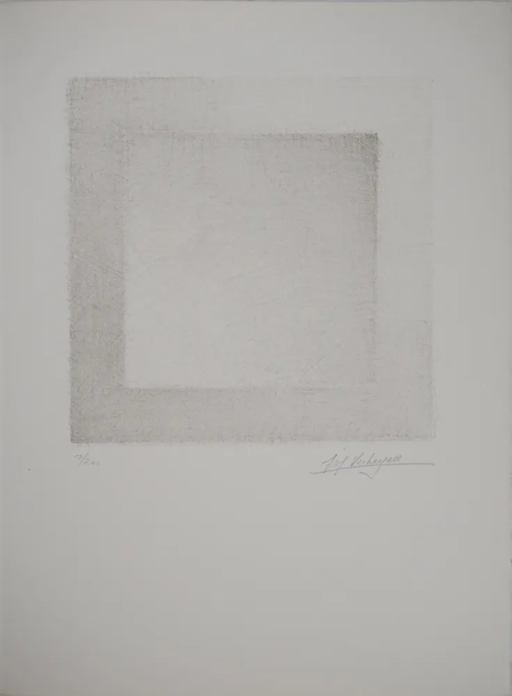 Литография Verheyen - Carrés 