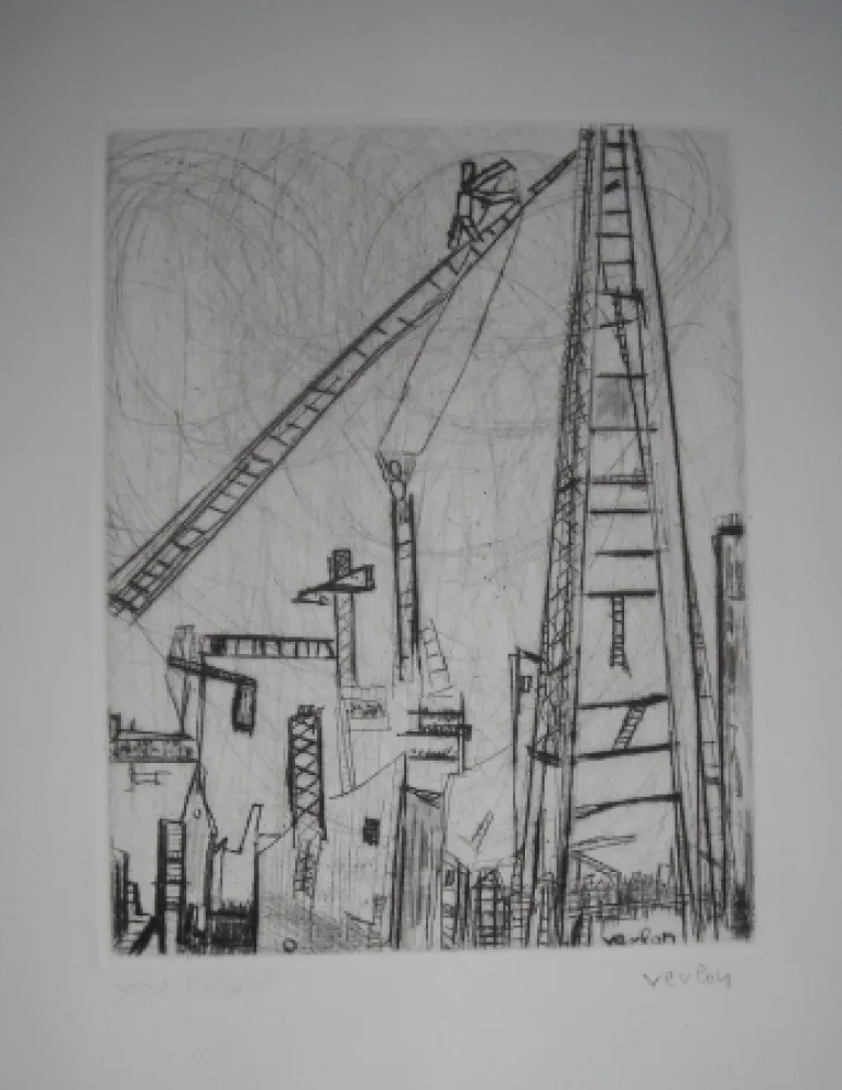 Офорт Verlon - The international avant garde 4