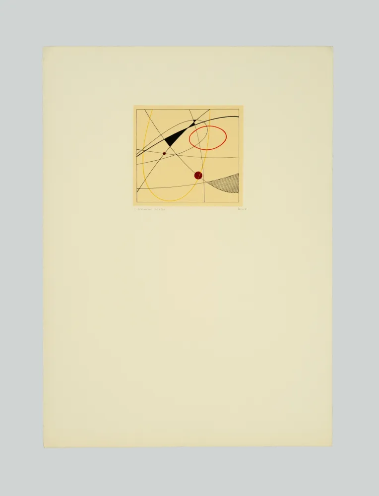 Сериграфия Veronesi - Composizione