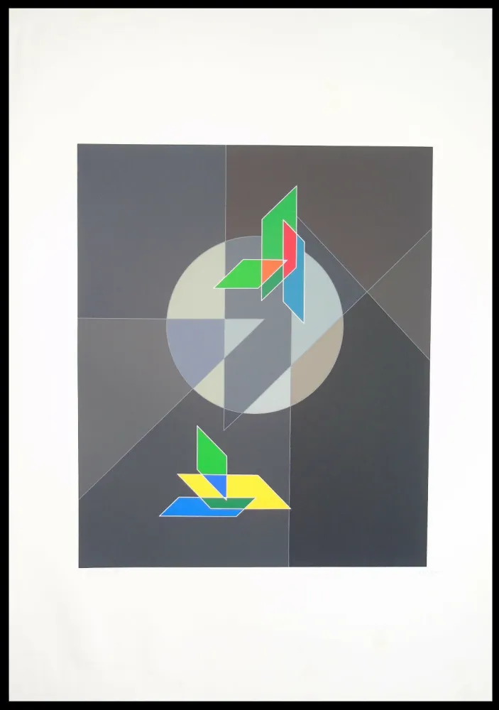 Сериграфия Veronesi - Composizione