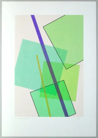 Сериграфия Veronesi - Composizione