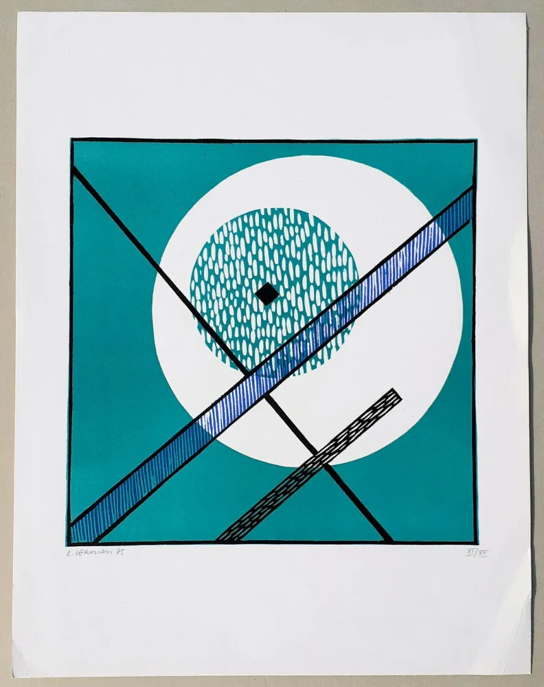 Литография Veronesi - Composizione