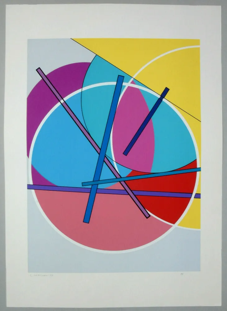 Сериграфия Veronesi - Composizione