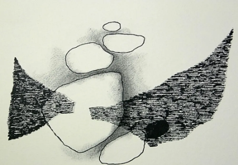 Литография Veronesi - Senza titolo