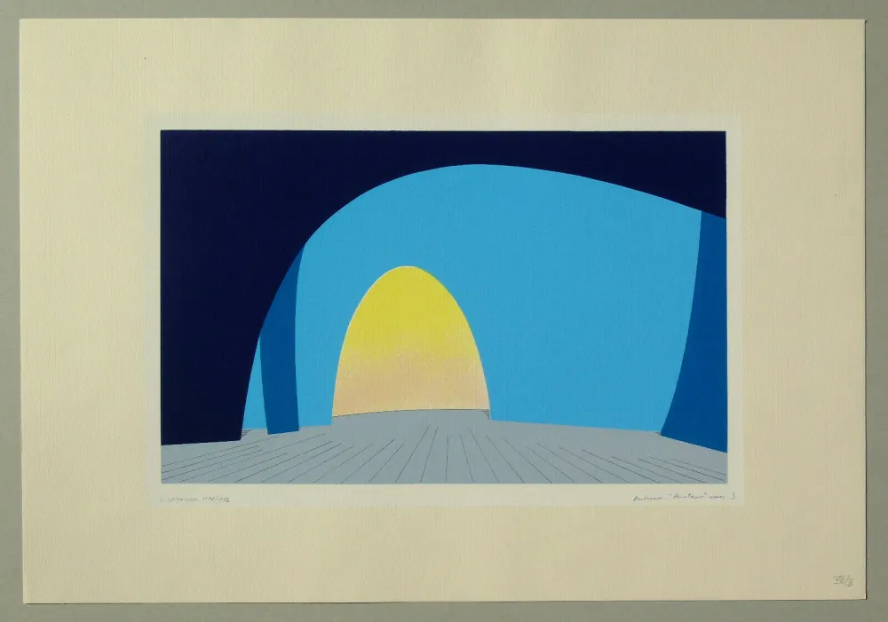 Литография Veronesi - Teatro 2 (tavola C)