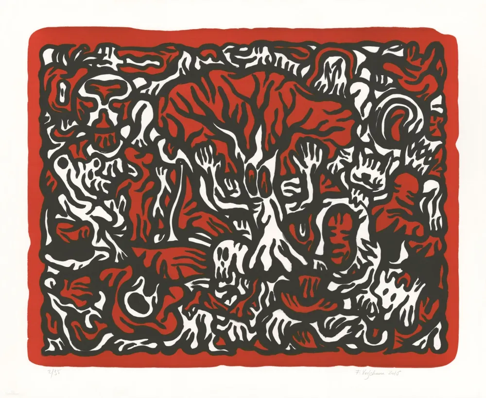 Литография Verschaere - The Outlaw Tree