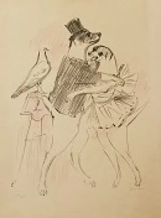 Литография Vertes - Le Cirque (The Circus) #8