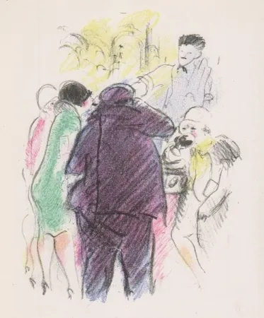 Иллюстрированная Книга Vertes - Tableaux contemporains: Tableau des Courses, de la Boxe, de la Vénérie, de l'Amour Vénal, des Grands Magasins, de la Mode, de l'Au-Delà, du Palais, de la Bourgeoisie.