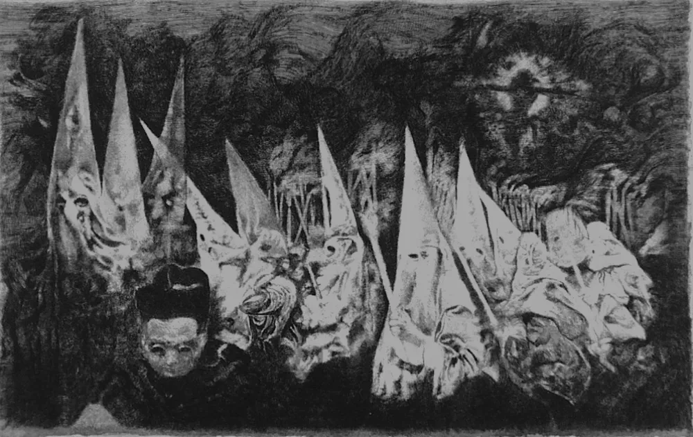 Офорт Vespignani - El Miserere