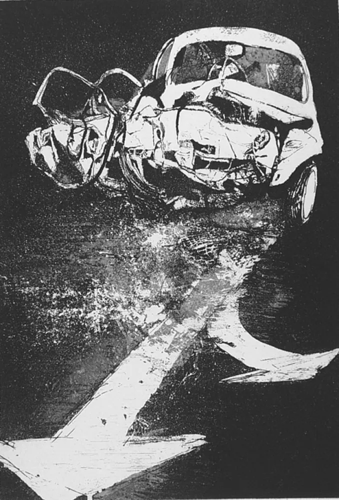 Офорт И Аквитанта Vespignani - Il benessere