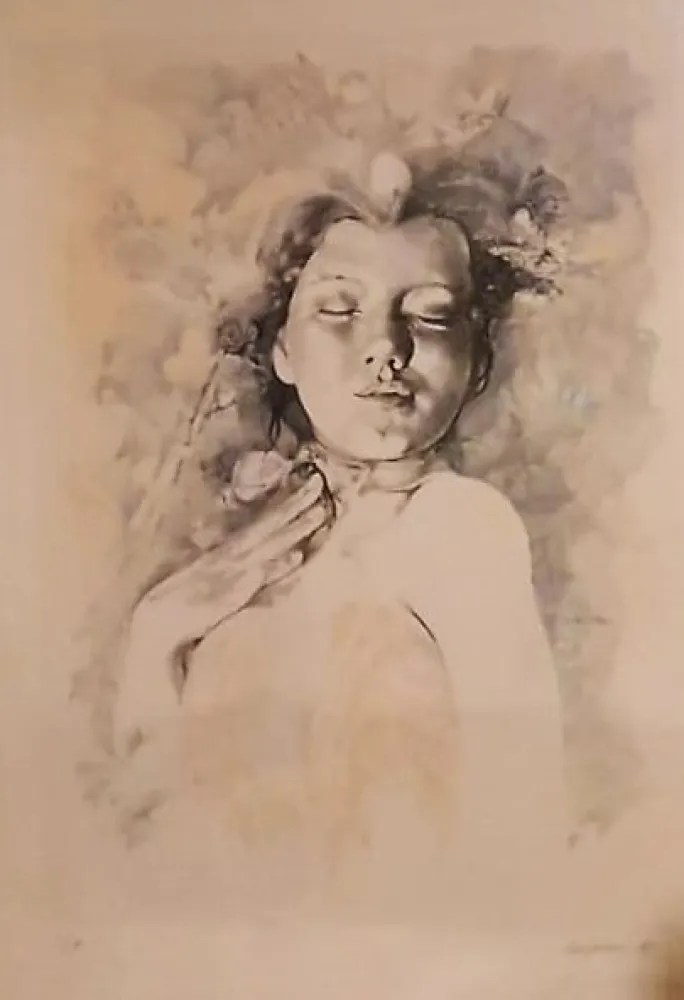 Офорт Vespignani - UNTITLED