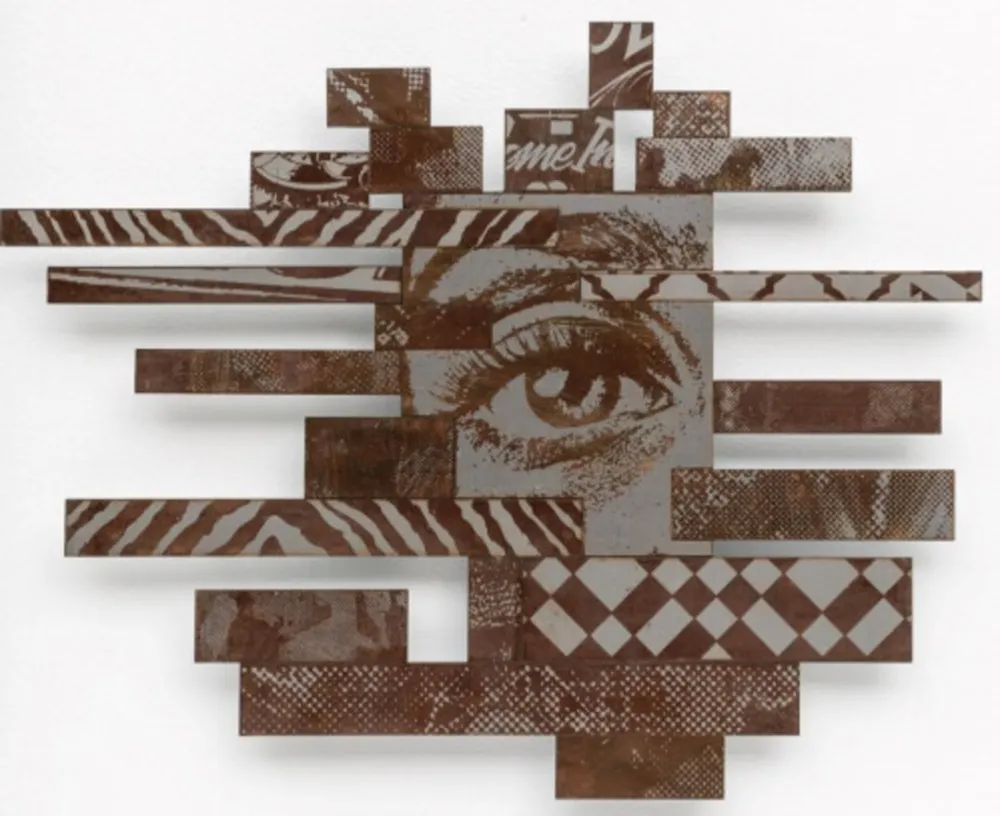 Многоэкземплярное Произведение Vhils - Composed