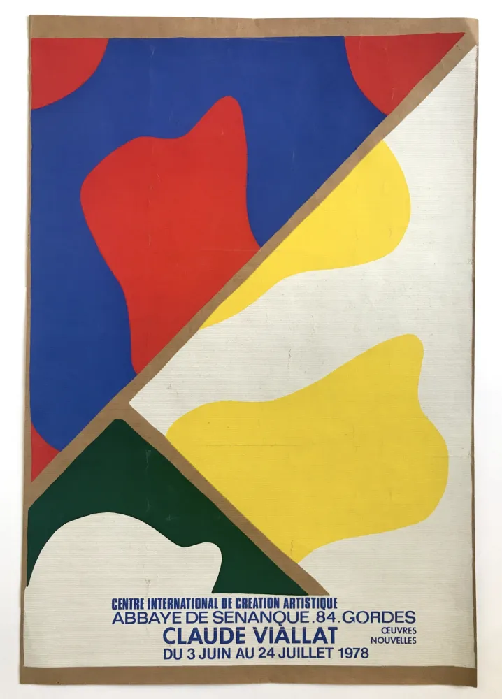 Афиша Viallat - Abbaye de Sénanque, Gordes