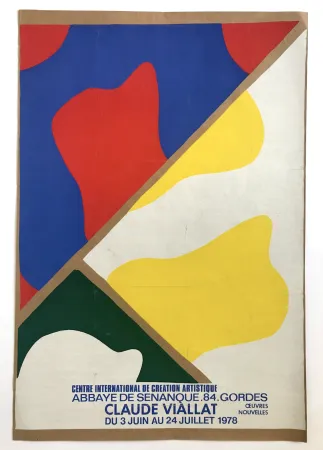 Афиша Viallat - Abbaye de Sénanque, Gordes