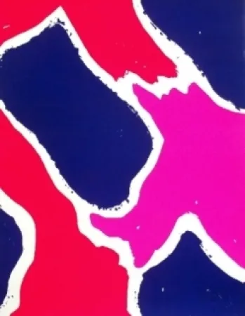 Сериграфия Viallat - Composition 3